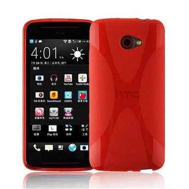 HTC BUTTERFLY S Suojakuori Cover (Punainen)