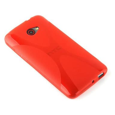 HTC BUTTERFLY S Suojakuori Cover (Punainen)