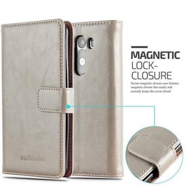 LG G3 Suojakuori Lompakkokotelo (Ruskea)