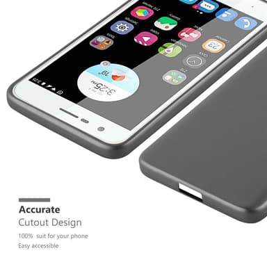 ZTE Blade V8 MINI Suojakuori Kotelo (harmaa)