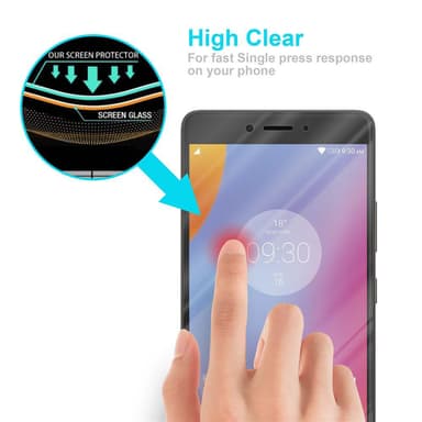 Lenovo K6 NOTE Näytönsuoja Karkaistu lasi Suojakalvo