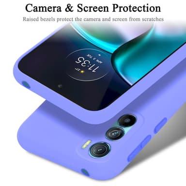 Motorola EDGE 30 Suojakuori Kotelo Case (Violetti)