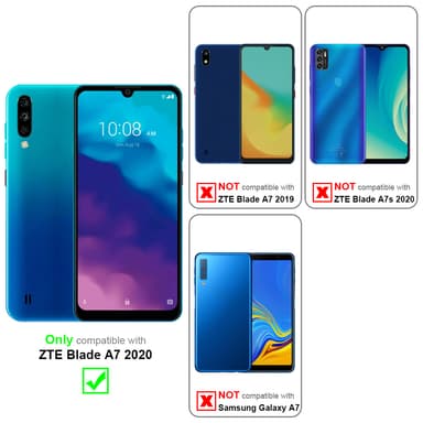 ZTE Blade A7 2020 Näytönsuoja Karkaistu lasi Suojakalvo