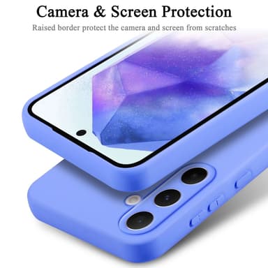 Samsung Galaxy A55 Suojakuori Kotelo (Violetti)