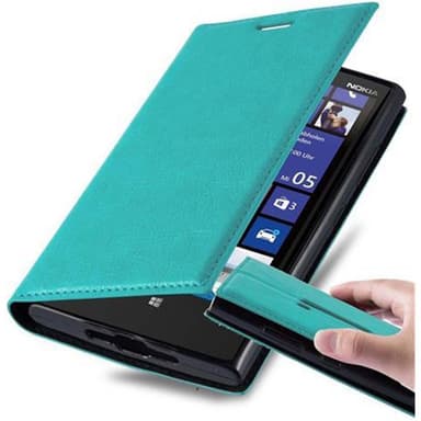 Nokia Lumia 920 Suojakuori Lompakkokotelo (Turkoosi)