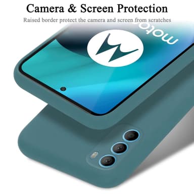 Motorola MOTO G71 5G Suojakuori Kotelo (Green)