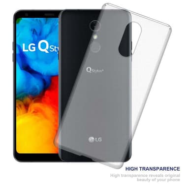 LG Q STYLUS Suojakuori Kotelo (Vaaleanpunainen)