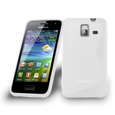 Samsung Galaxy WAVE Y Suojakuori Cover (Läpinäkyvä)