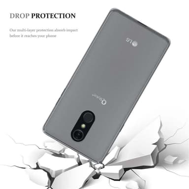LG Q STYLUS Suojakuori Kotelo (Vaaleanpunainen)