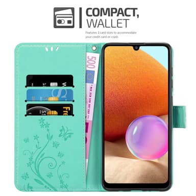 Samsung Galaxy A32 4G Suojakuori Lompakkokotelo