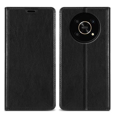 Honor MAGIC 4 LITE Suojakuori Lompakkokotelo (Musta)