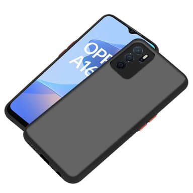 Oppo A16s / A54s Suojakuori Kotelo (Musta)