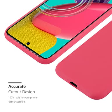 Suojakuori Samsung Galaxy M53 5G Kotelo (Punainen)