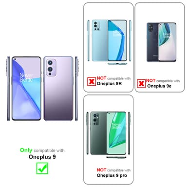 OnePlus 9 Suojakuori Universaali (Musta)