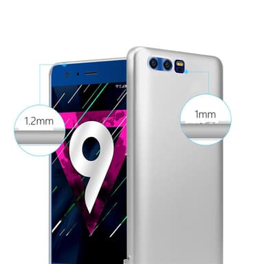 Honor 9 Suojakuori Kotelo (Hopea)