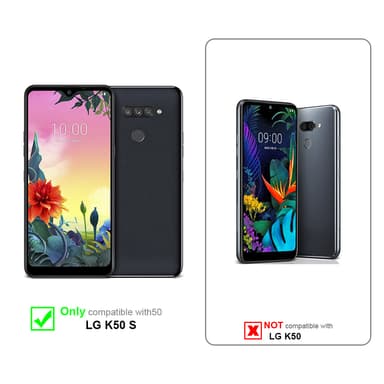 LG K50S 3x Suojakalvo Karkaistu lasi Näytönsuoja