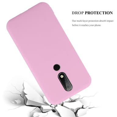 Suojakuori Nokia 6.1 PLUS / X6 Kotelo (Vaaleanpunainen)