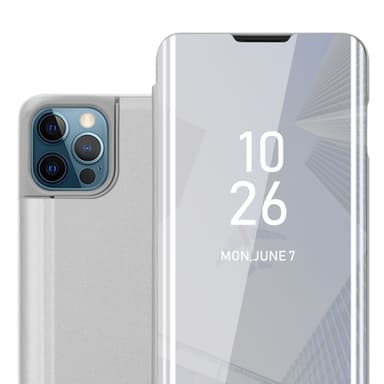 Suojakuori iPhone 13 Lompakkokotelo (Hopea)