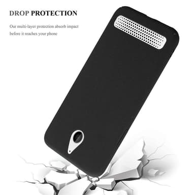Sony Xperia E1 Suojakuori Kotelo Case (Musta)