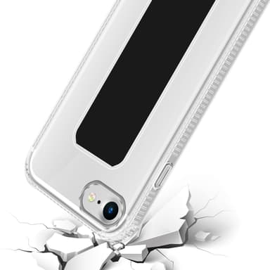 iPhone 7 / 7S / 8 / SE 2020 Suojakuori Kotelo (Musta)