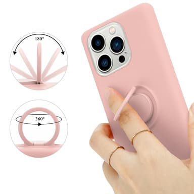 iPhone 14 PRO Suojakuori Kotelo (Vaaleanpunainen)