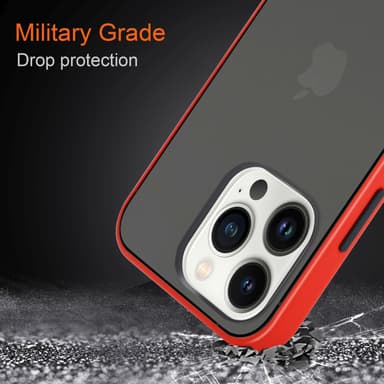 iPhone 14 PRO MAX Suojakuori Kotelo (Läpinäkyvä)