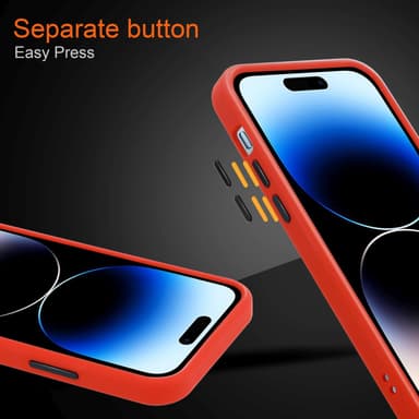 iPhone 14 PRO MAX Suojakuori Kotelo (Läpinäkyvä)