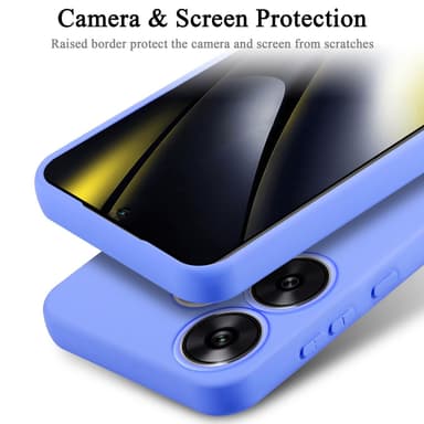 Xiaomi Poco F6 Suojakuori Kotelo Case (Violetti)