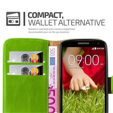 LG G2 MINI Suojakuori Lompakkokotelo Case Cover