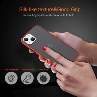 iPhone 14 Suojakuori Kotelo (Läpinäkyvä)