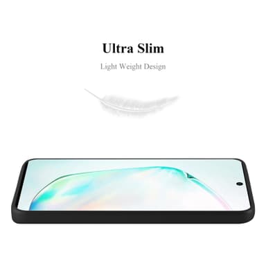 Samsung Galaxy NOTE 10 Suojakuori Kotelo (Musta)