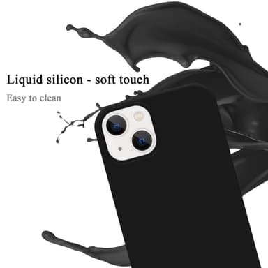 iPhone 14 PLUS Suojakuori Kotelo Case (Musta)