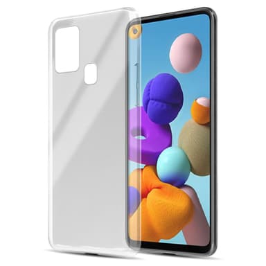 Samsung Galaxy A21s Suojakuori Kotelo (Läpinäkyvä)