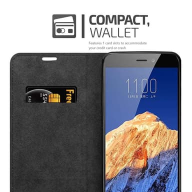 ZTE Nubia N1 Suojakuori Lompakkokotelo (Ruskea)