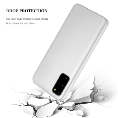 Samsung Galaxy S20 Suojakuori Kotelo (Hopea)
