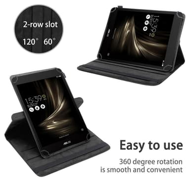 Asus Zenpad 3 (8.0 tuumaa) Suojakuori Kotelo (Musta)