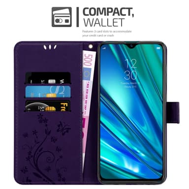 Realme 5 PRO / Realme Q Suojakuori Lompakkokotelo