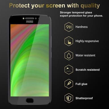 Motorola MOTO E4 3x Näytönsuoja Karkaistu lasi