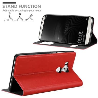 Lompakkokotelo Huawei MATE 8 Case (Punainen)