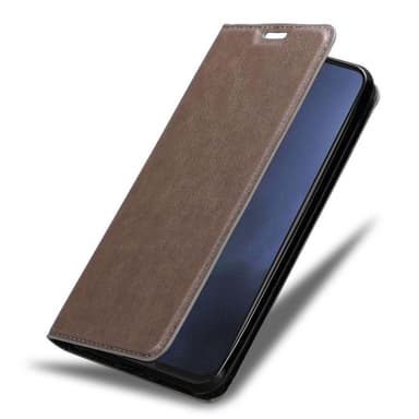 Nokia 8.1 Suojakuori Lompakkokotelo (Ruskea)