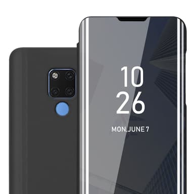 Suojakuori Huawei MATE 20 Lompakkokotelo (Musta)