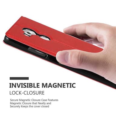 Lompakkokotelo Huawei MATE 8 Case (Punainen)