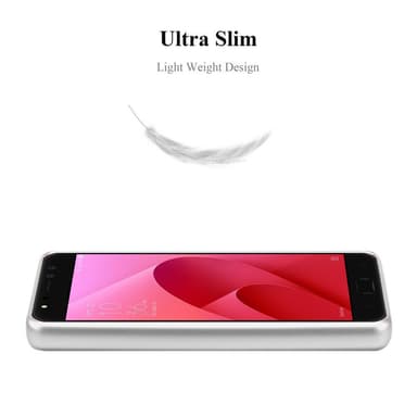 Asus ZenFone 4 Selfie PRO Suojakuori Kotelo (Hopea)
