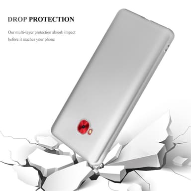 Asus ZenFone 4 Selfie PRO Suojakuori Kotelo (Hopea)