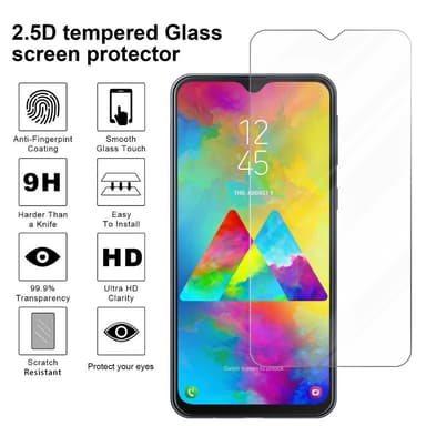 Samsung Galaxy M20 Näytönsuoja Karkaistu lasi