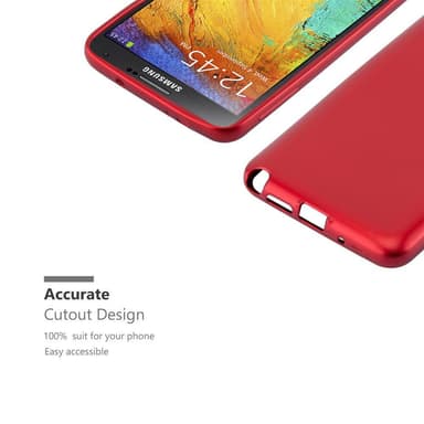 Samsung Galaxy NOTE 3 NEO Suojakuori Kotelo (Punainen)