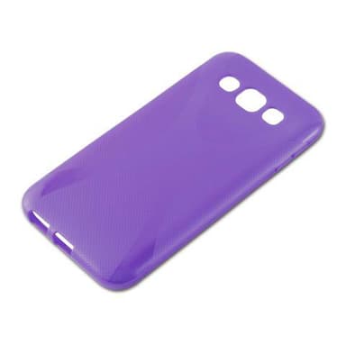 Samsung Galaxy E5 Suojakuori Cover (Violetti)