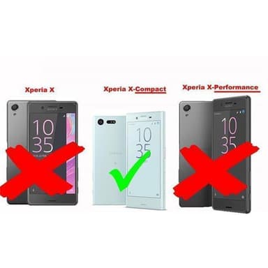 Sony Xperia X COMPACT Suojakuori Lompakkokotelo