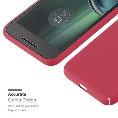 Motorola MOTO Z PLAY Suojakuori Kotelo (Punainen)