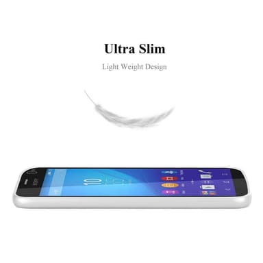 Sony Xperia C4 Suojakuori Kotelo (Hopea)